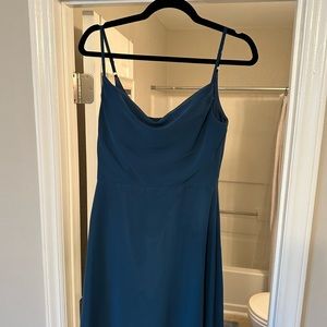 Azazie Daenerys bridesmaid dress- Neptune color, size A2 (not altered).